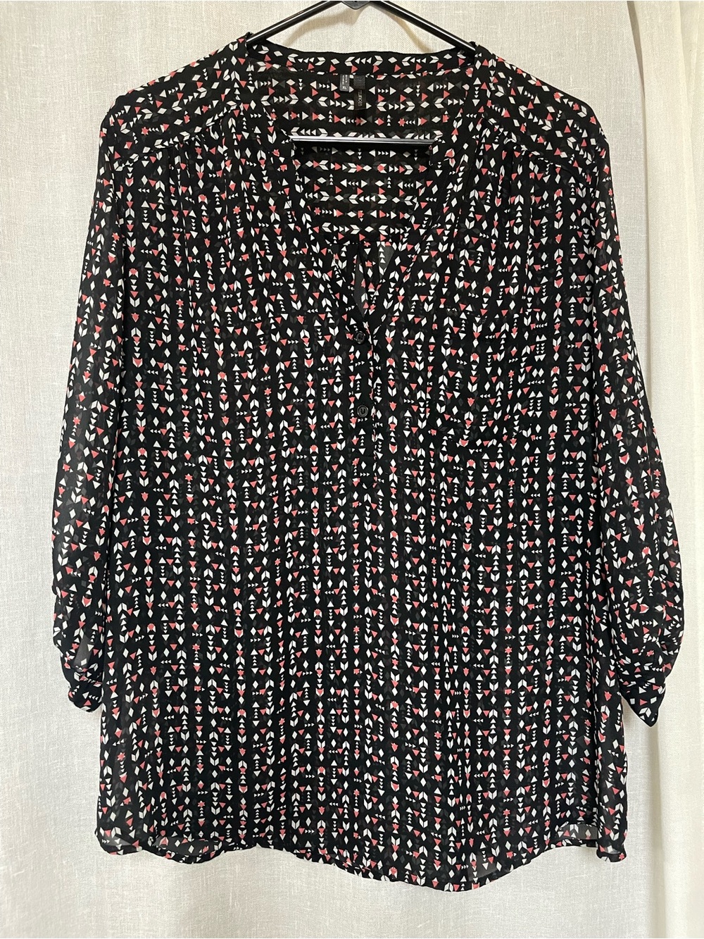 Maurice’s Geometric Blouse Size XL